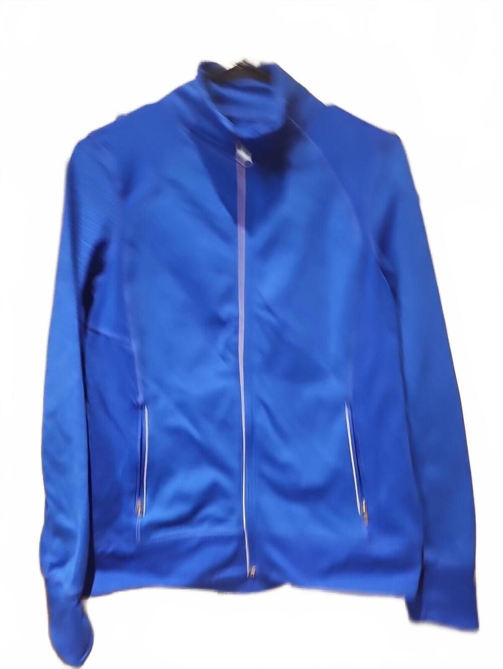 Tangerine Women's size Small Royal Blue Full-Zip Track Athletic Jacket